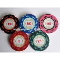 14g Three-Tone 007 Clay Poker Chip/Poker Chips/Casino Chip