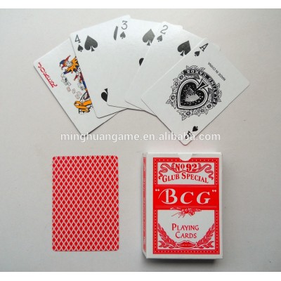 280gsm bcg paper playing card